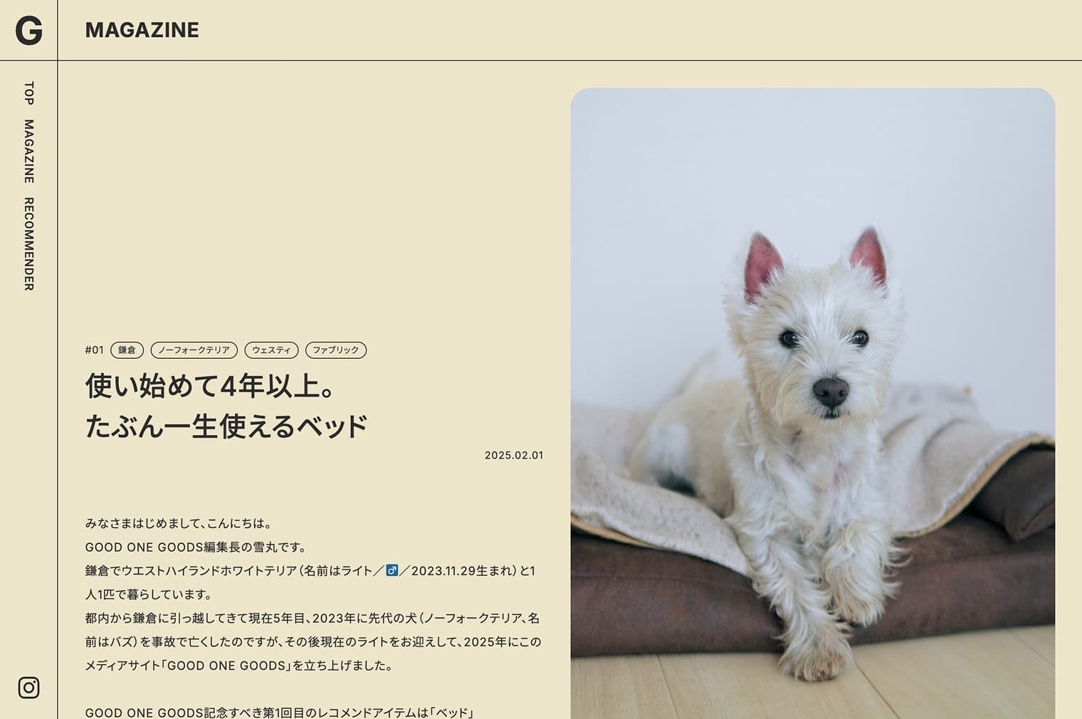 GOOD ONE GOODS PC画面 4